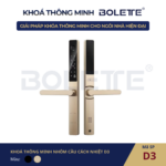 Khoá Thông Minh Nhôm Cầu Cách Nhiệt D3