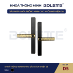 Khoá Thông Minh Nhôm Cầu Cách Nhiệt D5 - Ảnh 3