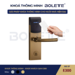 Khoá Thông Minh - Khoá Khách Sạn E300 - Ảnh 3