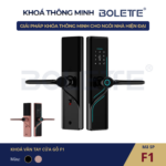 Khoá Vân Tay Cửa Gỗ F1