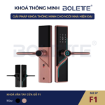 Khoá Vân Tay Cửa Gỗ F1 - Ảnh 2