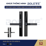 Khoá Thông Minh Khoá Vân Tay Cửa Nhôm S2